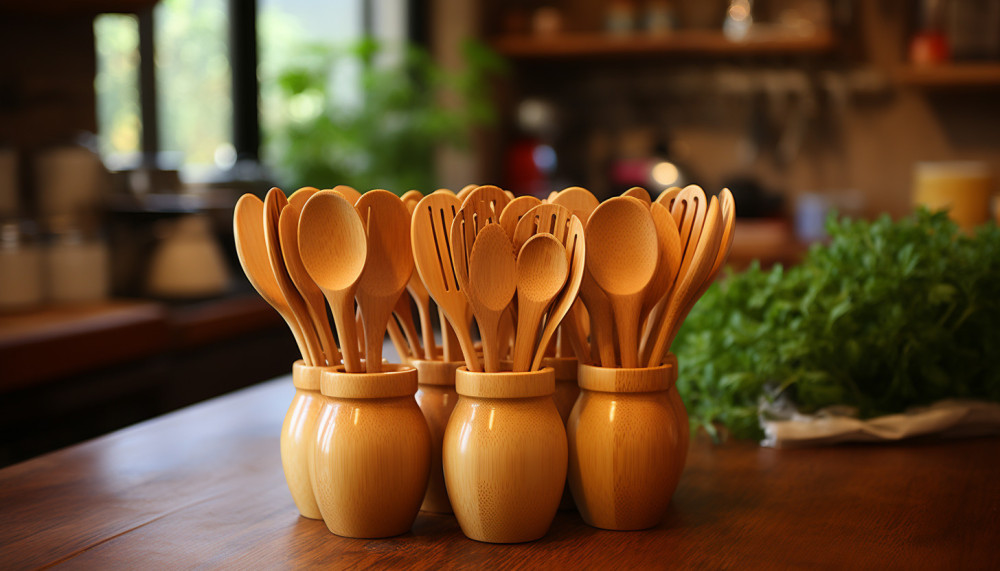 Quels sont les avantages de cuisiner avec des ustensiles en bois ?